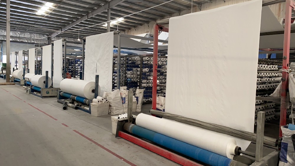 Production of barrel cloth